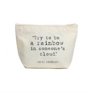 Maya Angelou quote bag